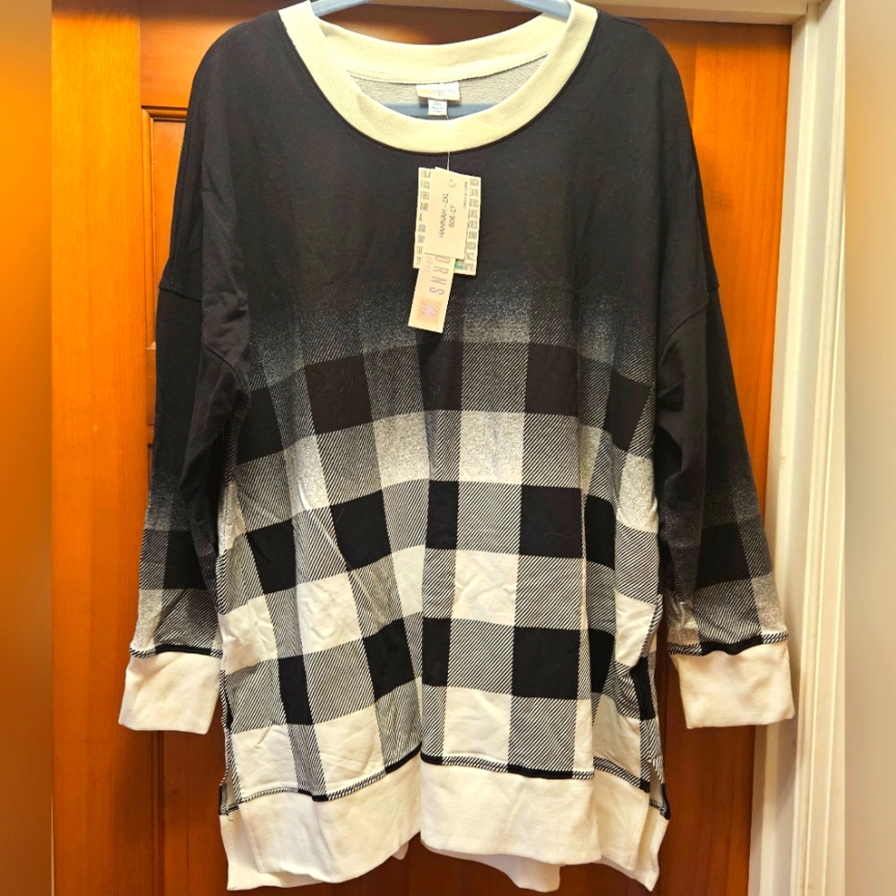 LuLaRoe Hannah Tunic NWT Size 2xl